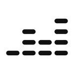 Deezer SVG Icon